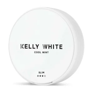 Kelly White Cool Mint nicotine pouches