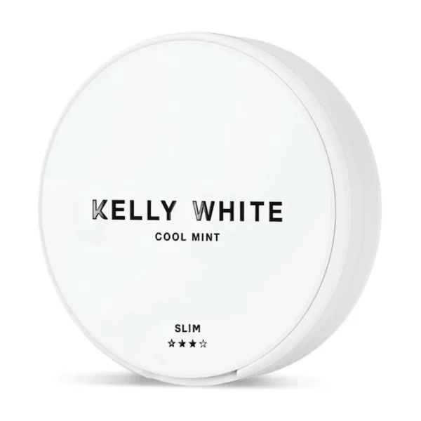 Kelly White Cool Mint nicotine pouches