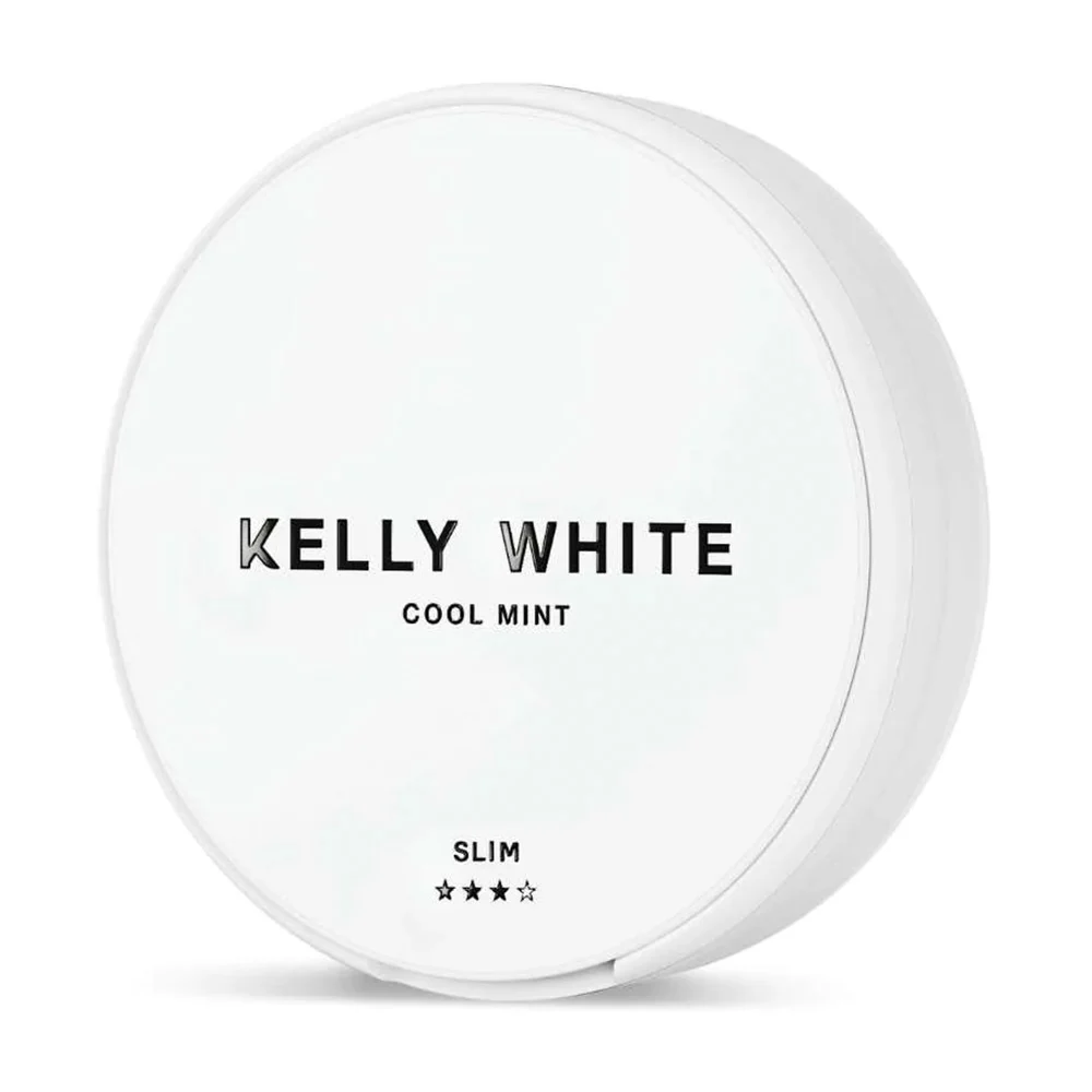 Kelly White Cool Mint nicotine pouches