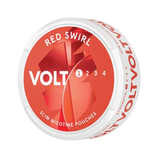 Volt Red Swirl Slim Low nicotine pouches