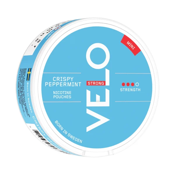 buy VELO Crispy Peppermint Mini nicotine pouches